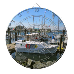 KANADA, innerer Hafen, Victoria, BC Dartscheibe