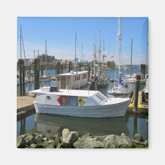 KANADA, innerer Hafen, Victoria, BC Magnet (Vorne)