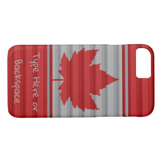 Kanada iPhone 8 / 7 Hüllen Kanada Souvenirs (Rückseite (Horizontal))