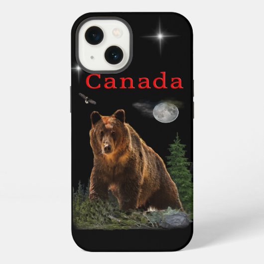 Kanada iPhone Hülle (Rückseite)