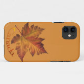 Kanada iPhone Hüllen Kanada Herbst Ahornblatt Case (Rückseite (Horizontal))