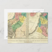 Kanada - Israel Atlas Karte (Vorne/Hinten)