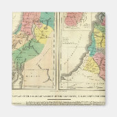 Kanada - Israel Atlas Karte Magnet (Vorne)