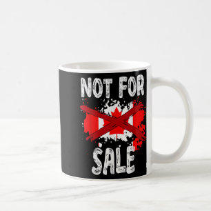 Kanada ist nicht zu verkaufen Retro Vintage 2025 T Kaffeetasse
