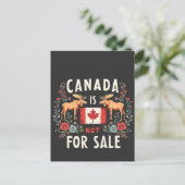 Kanada ist nicht zum Verkauf Amerika Trump 51. Sta Einladungspostkarte (Stehend Vorderseite)