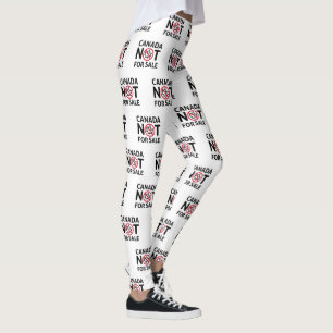Kanada ist nicht zum Verkauf an die USA Patriotic  Leggings