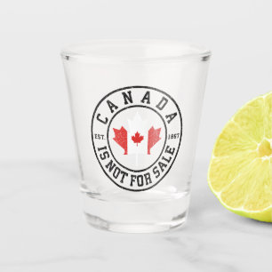 Kanada ist nicht zum Verkauf EST. 1867 Proud Kanad Schnapsglas