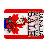 Kanada ist NICHT zum Verkauf! Magnet (Horizontal)