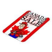 Kanada ist NICHT zum Verkauf! Magnet (Linke Seite)