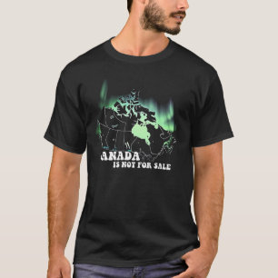 Kanada ist nicht zum Verkauf - Northern Lights Des T-Shirt