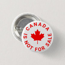 Kanada ist nicht zum Verkauf von Typografie aus ro