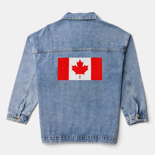 Kanada Jeansjacke (Rückseite)