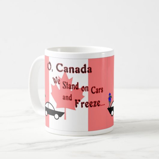 Kanada Kaffeetasse (Vorderseite Links)