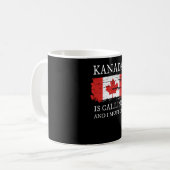 Kanada Kaffeetasse (Vorderseite Links)