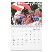 Kanada Kalender (Mär 2027)