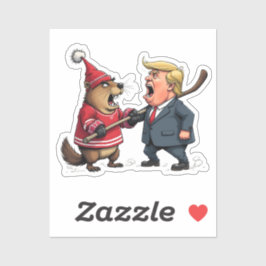 Kanada kämpft Trump Aufkleber