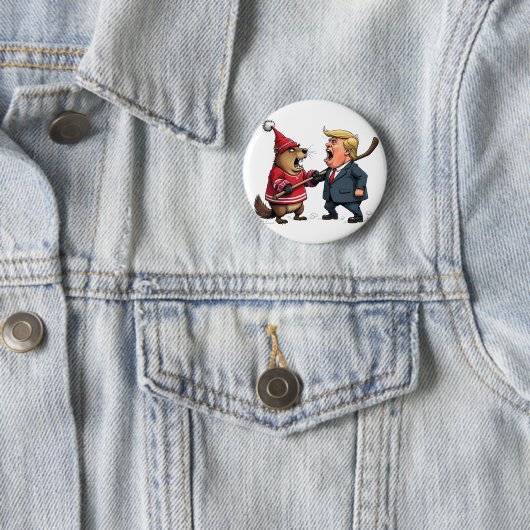 Kanada kämpft Trump Button (Beispiel)
