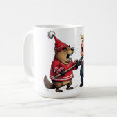 Kanada kämpft Trump Kaffeetasse (Vorderseite Links)