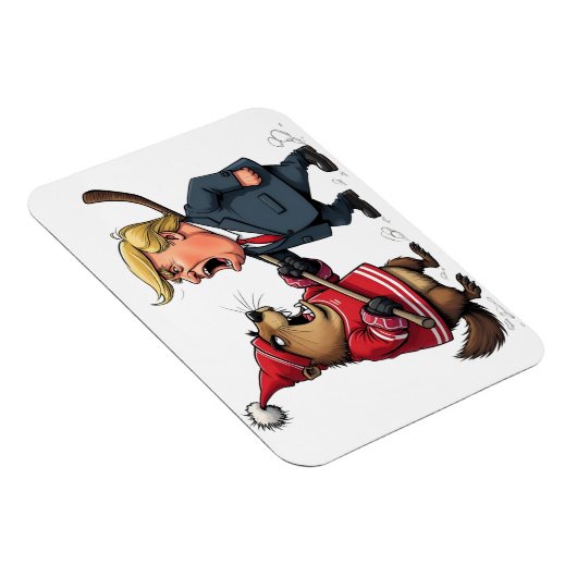 Kanada kämpft Trump Magnet (Rechte Seite)