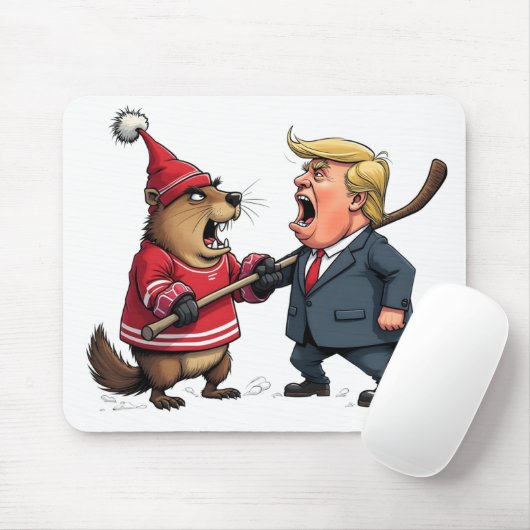 Kanada kämpft Trump Mousepad (Mit Mouse)
