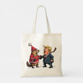 Kanada kämpft Trump Tragetasche (Rückseite)