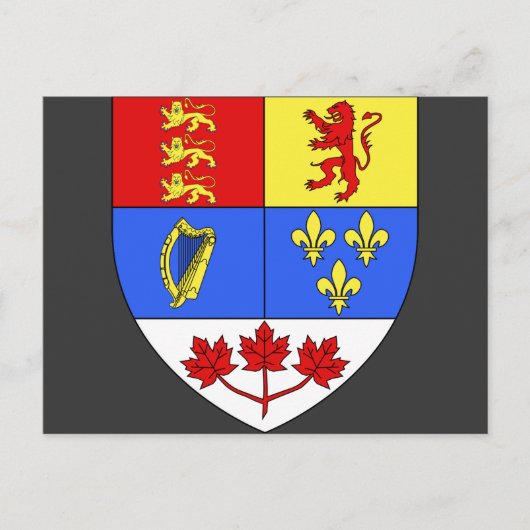 Kanada, Kanada Postkarte (Vorderseite)