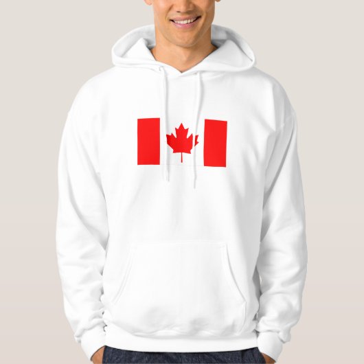 Kanada - Kanadische Flagge Hoodie (Vorderseite)