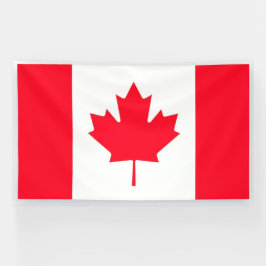 KANADA. Kanadische Flagge. Patriotic Extra Large Banner