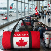 KANADA. Kanadische Flagge. Patriotisch. Duffle Bag