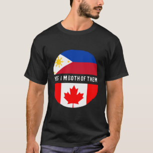 Kanada Kanadische Philippinen Philippinen Mixed DN T-Shirt