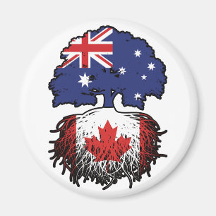 Kanada Kanadischer Australischer Tree Roots Magnet
