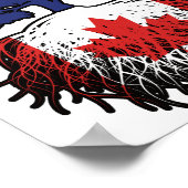 Kanada Kanadischer Australischer Tree Roots Poster (Ecke)