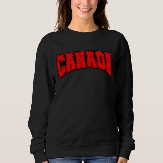 Kanada Kanadischer Stolz 3 Sweatshirt (Vorderseite)