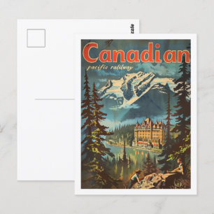 Kanada Kanadischer Vintage Berühmter Reiseort Postkarte