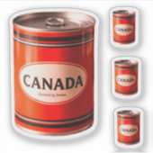 KANADA KANN AUFKLEBER (Vorderseite)