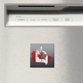 Kanada: Karte Magnet (In Situ (Geschirrspüler))