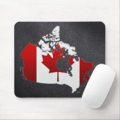 Kanada: Karte Mousepad (Mit Mouse)
