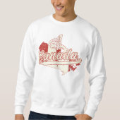 Kanada-Karte Sweatshirt (Vorderseite)