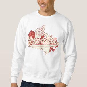 Kanada-Karte Sweatshirt