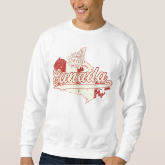 Kanada Karte Sweatshirt