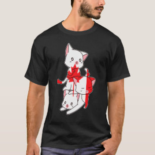 Kanada Katzen Kanadisch Kanada T-Shirt