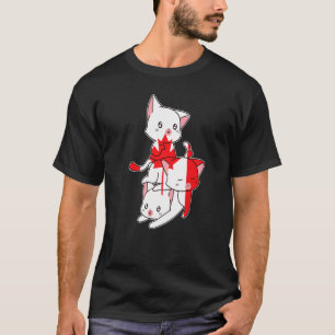 Kanada Katzen Kanadisch Kanada T-Shirt