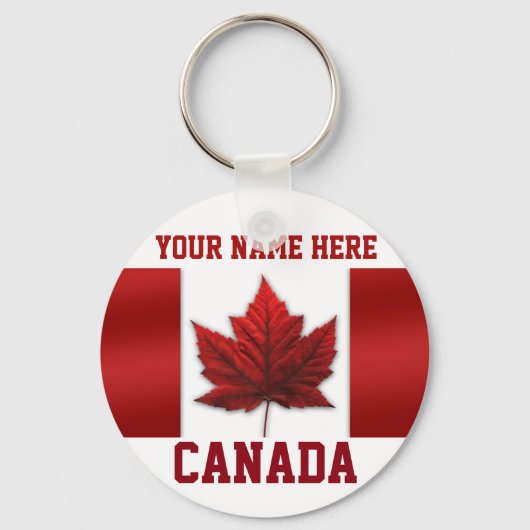 Kanada Key Chain Personalisiert Canada Schlüsselan Schlüsselanhänger (Vorderseite)