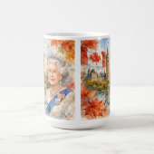 Kanada. Königin Elisabeth II. Historisch. Kaffeetasse (Mittel)
