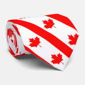 Kanada Krawatte, Mode, kanadische Flagge, Wirtscha Krawatte (Gerollt)