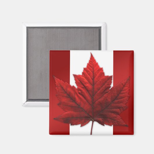 Kanada Kühlschrankmagnet Kanada Souvenir Magnet (Vorderseite/Rückseite)