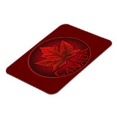 Kanada Kühlschrankmagnet Red Canada Souvenir Magne Magnet (Linke Seite)