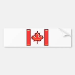 Kanada (Künstlerflagge) Autoaufkleber