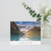 Kanada - Lago Louise Postkarte mit Text (Stehend Vorderseite)