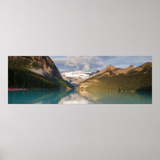Kanada - Lake Louise Panorama-Poster Poster (Vorne)